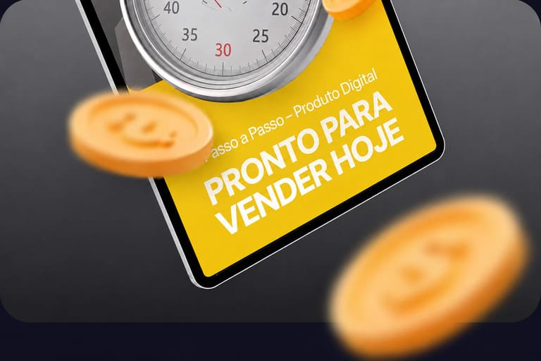 Passo a passo: produto pronto para vender HOJE